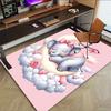 1PC Elephant Clouds Non-Slip Floor Carpet Compatible for Office&Living Room&Bedroom&Dining Room -  Soft & Pattern, Vibrant Colors-H0377