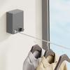 Multipurpose Retractable Clothesline Invisible Wire Rope Wall Mounted Clothes Line for Hanging Diapers and Socks