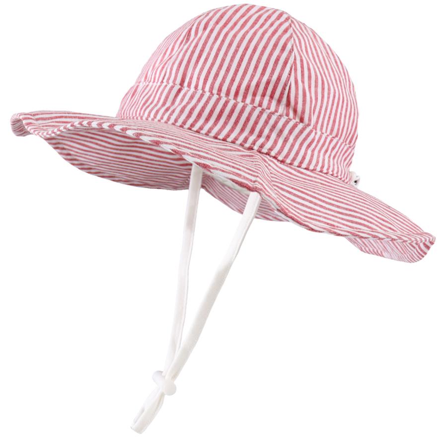 Baby Sun Hat Toddler Sun Protection Bucket Hats for Boys Girls Infant Wide Brim Beach Hat Baby Bucket Hat S-48cm