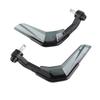 22mm Motorcycle Handguard Aluminum Alloy Universal for Sport Dirt Bike ATV MX Motocross Black
