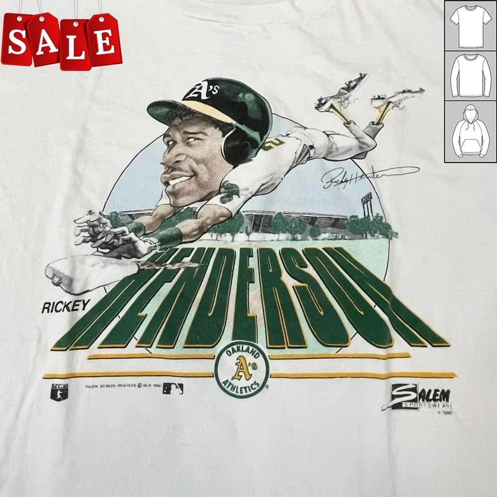 Hot Rickey Henderson Christmas Gift Unisex S5XL Shirt TH821 Unisex T-Shirt S