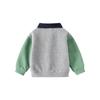 Kids Lapel Sweater Spring and Autumn Children's Clothing Boy's Square Collar Pocket Top K-style Baby Boy's Polo Shirt Pullover
