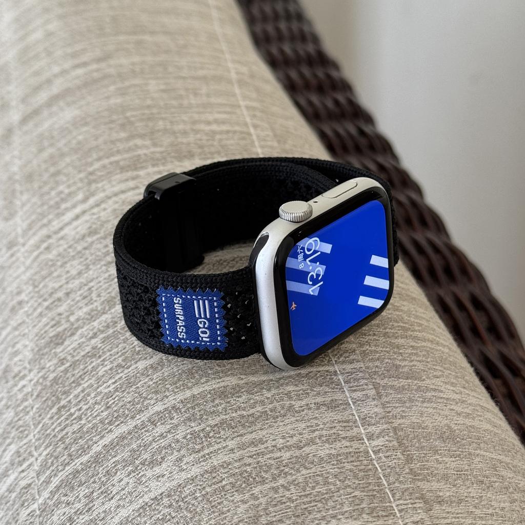 Ремінець для Apple Watch Series 10 Ultra 9 8 7 SE (2023) SE (2022) SE 3 2 1 46мм 49мм 45мм 44мм 42мм Нейлоновий Спортивний Дихаючий Ремінець