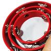 Tambourines with Metal Bells Drum Hand Percussion for Adults Church Party Play