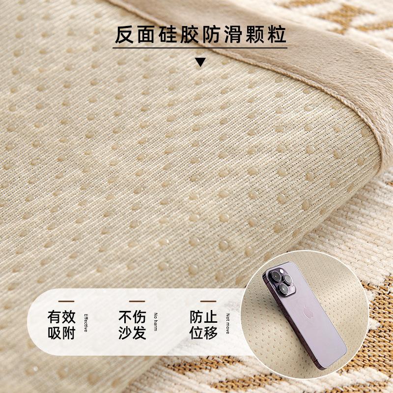 Light Luxury High-End Sofa Cushion Chenier  New All-Inclusive Universal Sofa Cover Cloth Straight Row Seat Cushion