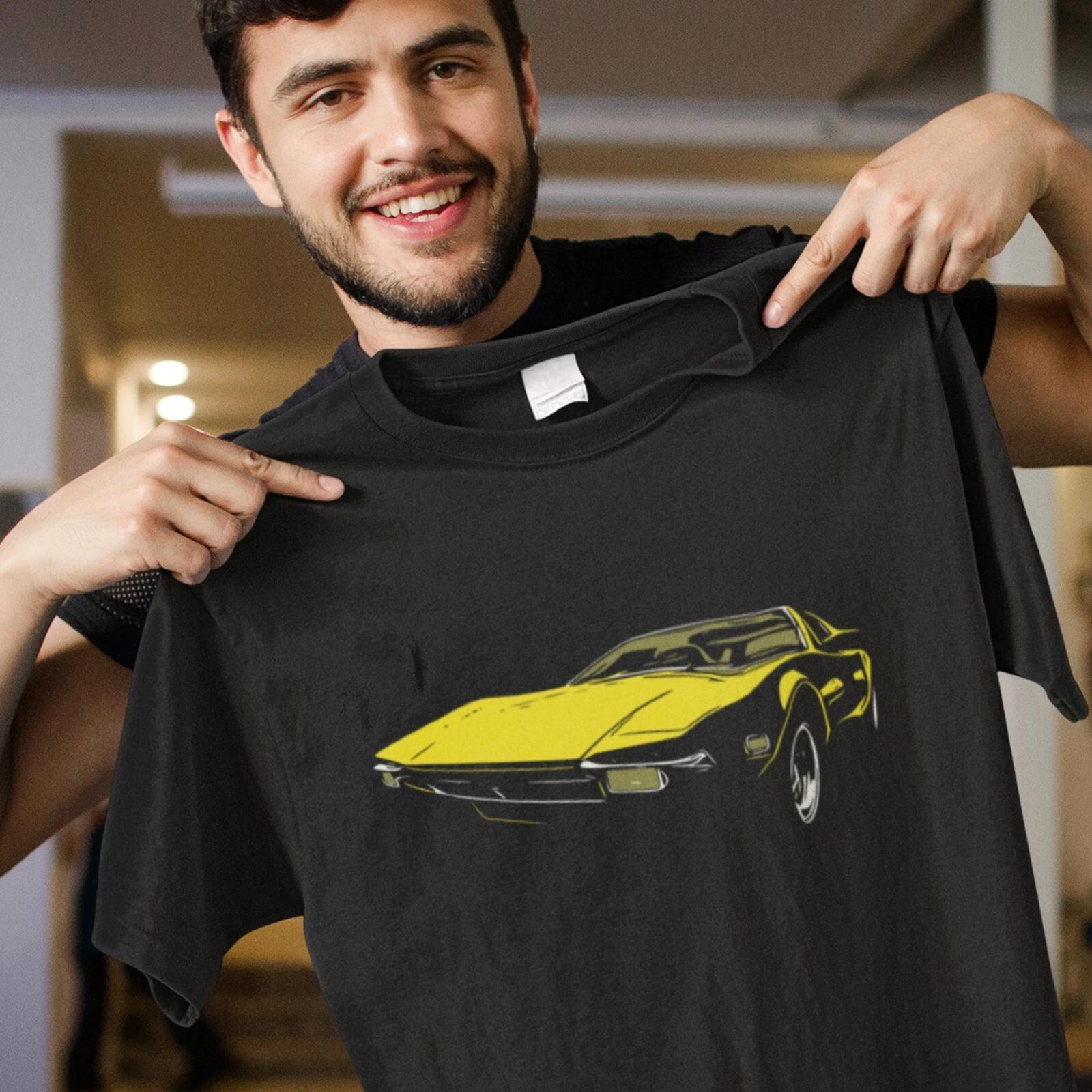 71 Pantera Men s classic tee, Yellow 1971 De Tomaso Pantera, Original Design M