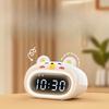 Student Electronic Alarm Clock Super Cute Bear Multifunctional Silent Clock Luminous Children's Creative Fashion Learning Clock
