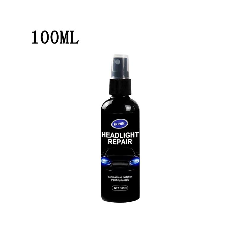Agent de lustruire faruri auto pentru reînnoire faruri Kit de lustruire și întreținere lichid de îndepărtare a zgârieturilor lichid de reparare auto