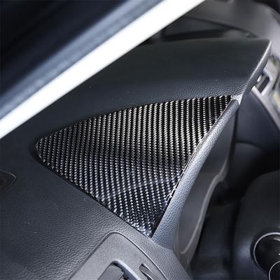 For Subaru Forester 2013-18 Soft Carbon Fiber Car Central Control Dashboard Both Sides Panel Cover Trim Stickers Car