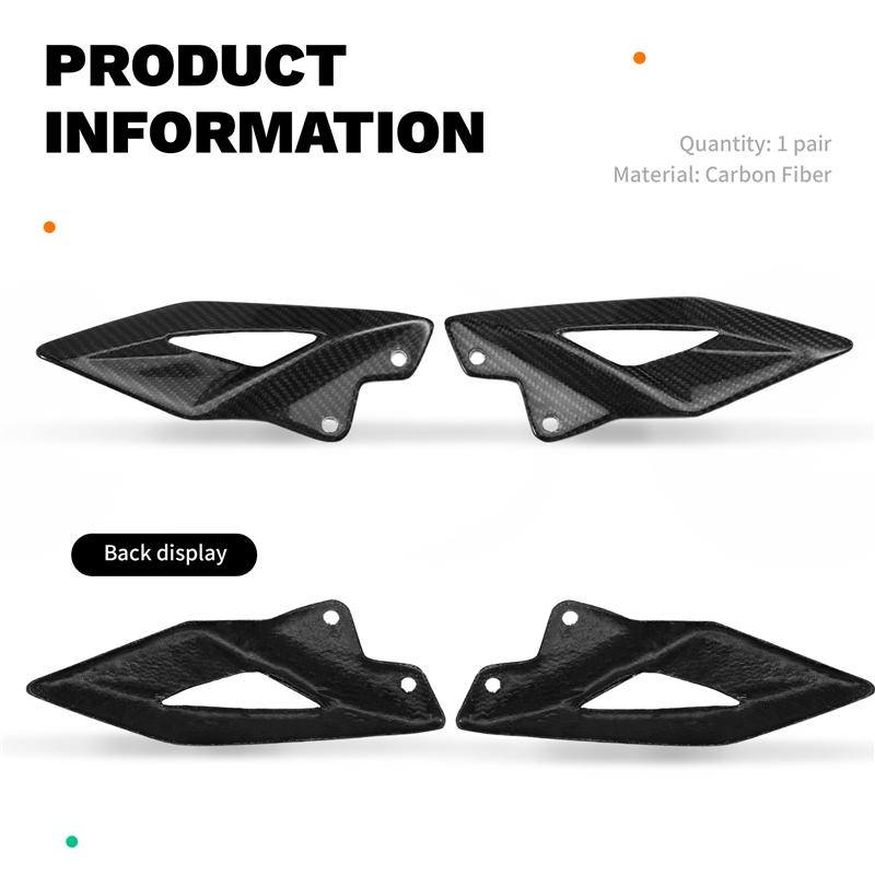 Ac29-Foot Pedal Heel Guard Plates Decoration Motorcycle Guard Plates Decoration Guard Plates Decoration For Triumph