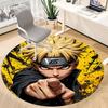 1PC Naruto Office Round Area Rug Suitable For Office, Under Office Chairs Bedroom Living Room Home Decor, Room Deco T1224005