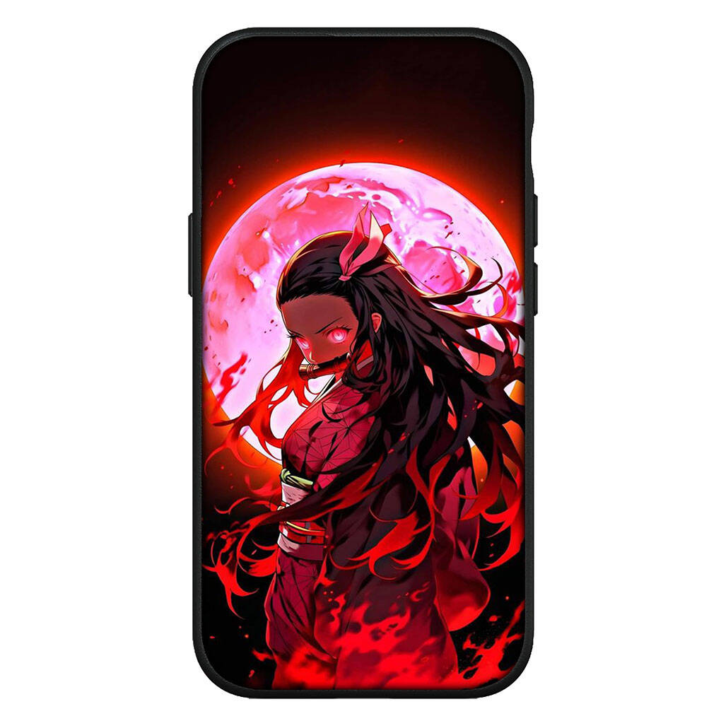 Cover for iPhone 17 16 15 Xiaomi Poco Redmi Note 14 13 12 11 Pro Max 9 16e Samsung Galaxy S25 S24 S23 OPPO Huawei Demon Slayer Daki Gyutaro Phone Case