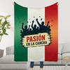 Mexican fans Blanket Soft Warm Furry Throw Super Kids Toys Bed Sofa Car Cradle