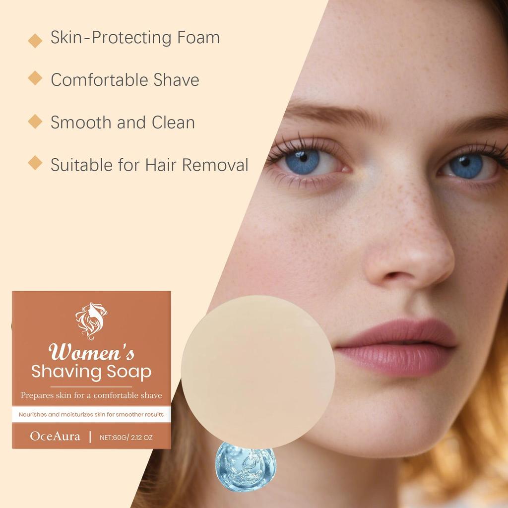 Rasierseife für Frauen: Feuchtigkeitsspendend, glättend, tiefenreinigend, haarentfernend, beruhigend, angenehm, aufhellend, erfrischend
