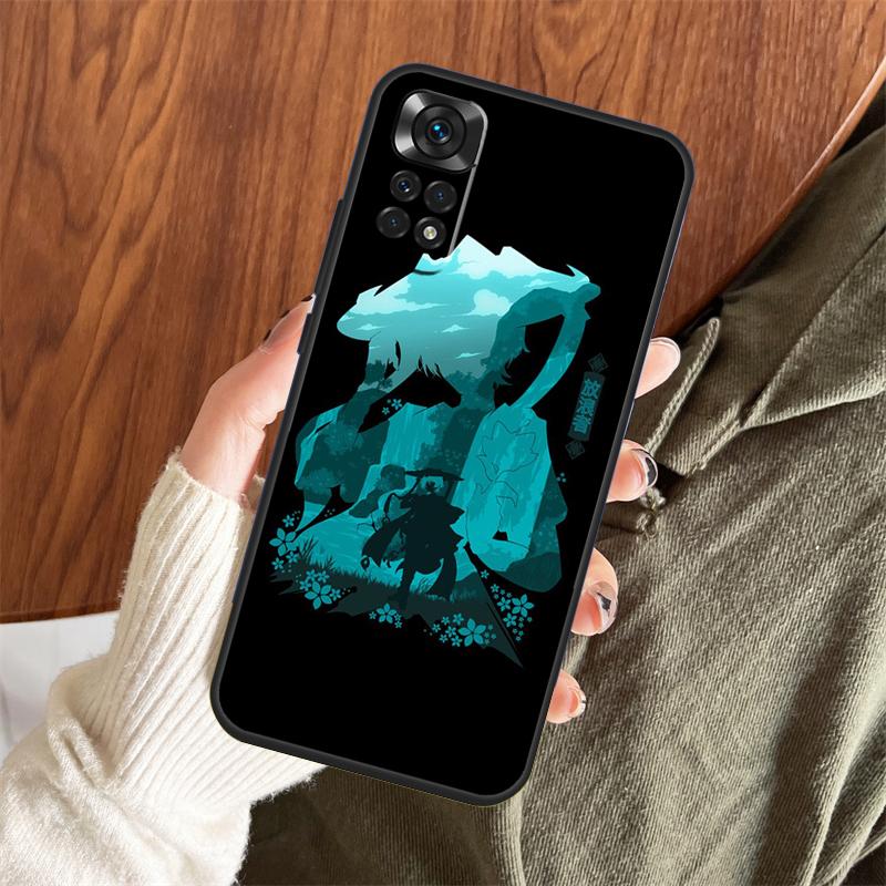 Genshin Impact Wanderer Case For Xiaomi Redmi 9 10 9A 9C 9T 10A 10C Cover For Redmi Note 11 12 8 9 10 Pro 10S 11S