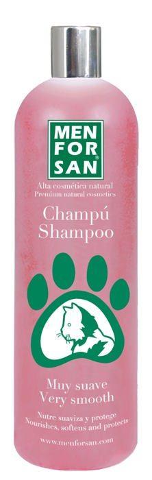 Shampooing - Menforsan - 1 Litre - Très Doux - Vegan - Nourrit et Protège le Pelage