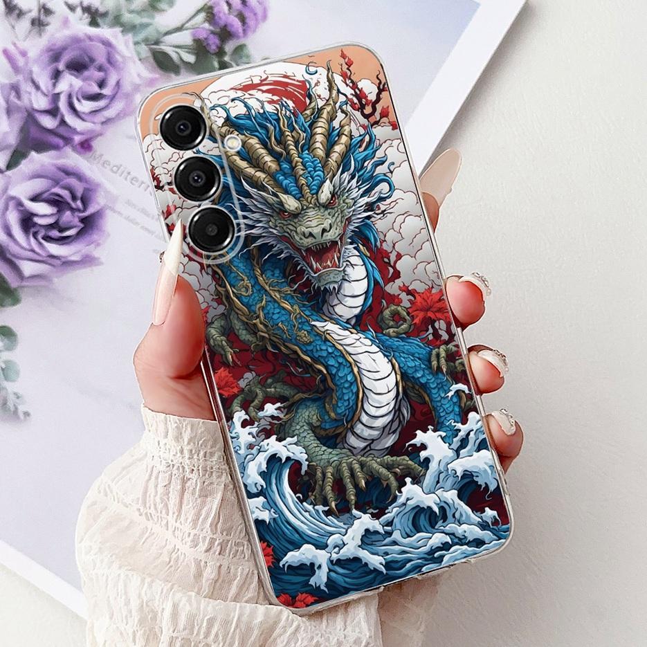 For Samsung Galaxy A17 4G Case SM-A175F New Luxury Painted Cover Soft Slim Phone Case For Samsung A17 A 17 5G A176B Fundas Coque