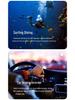 4K Waterproof WiFi Action Camera with Dual Touch Screens & Anti-Shake