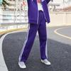 Li Ning Casual Running Sports Pants Men Bottoms New-Lakers-Purple AKLQA41-2