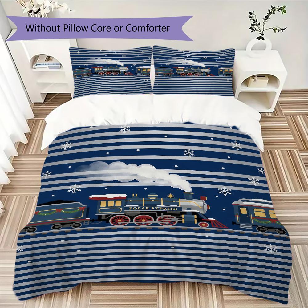Golden Decorations Pattern Bedding uilt Set uilt Cover Pillowcase Home Decoration Birthday Gift (1 * duvet cover + 2 * pillowcase without core)_XIA