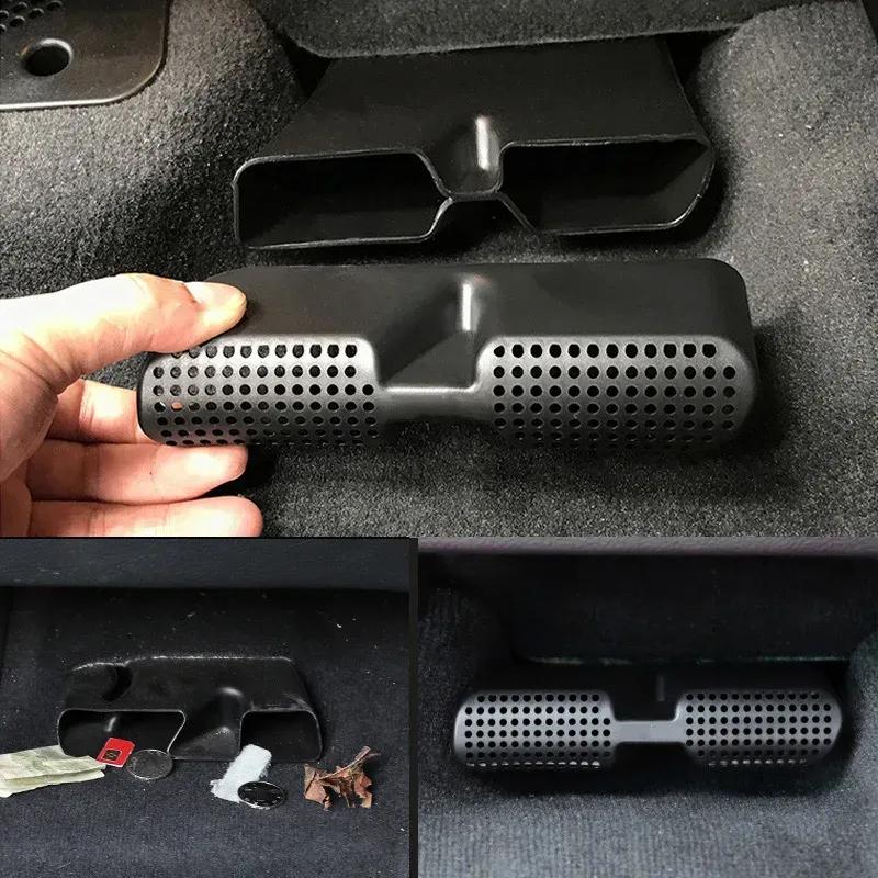 For BMW X3 F25 X4 F26 2011-2017 ABS Black Car Seat Outlet Air Outlet Vent Protect Cover Trim Car Accessories