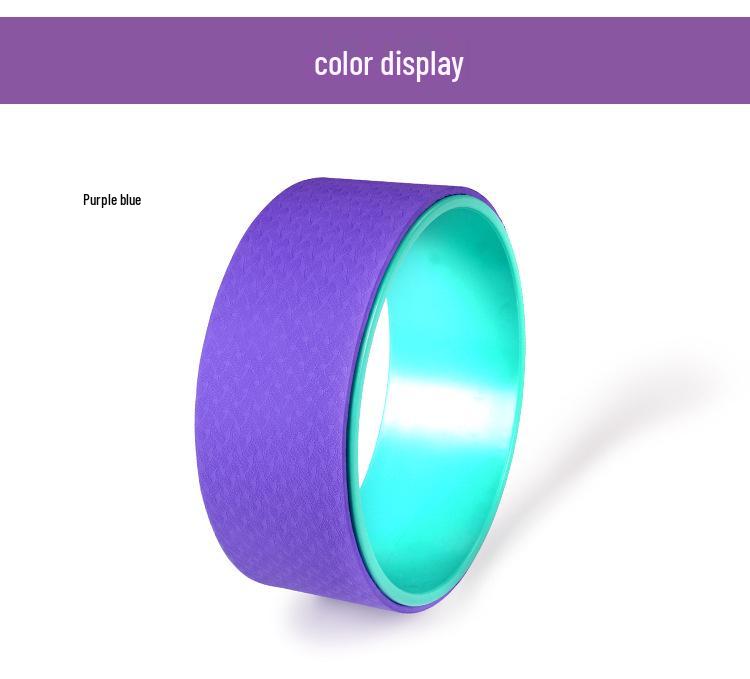 TPE Yoga Wheel for Muscle Relaxation & Abdominal Exercise