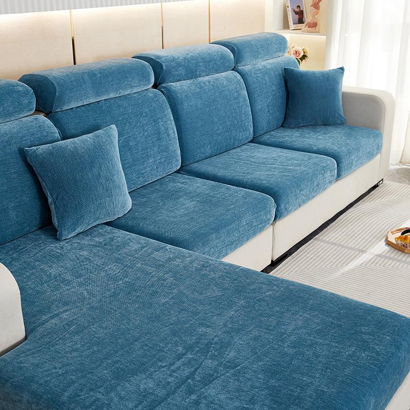 Stretch Seat  Cover Sofa Cushion Furniture Protector For Sofa Thick Seat Cushion Washable Slipcover Sofa Cover For Living Room