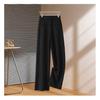 Ice Silk Cotton-Linen Women's High-Waisted Wide-Leg Summer Pants - New 2026 Figure-Flattering Loose Fit