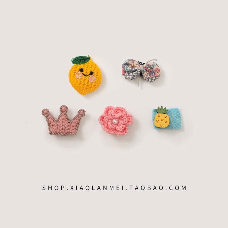 Dog Hair Clips Pet Accories Puppy Forehead Clips Bear Dog Hair Decorations Non-Drop Knot Schnauzer
