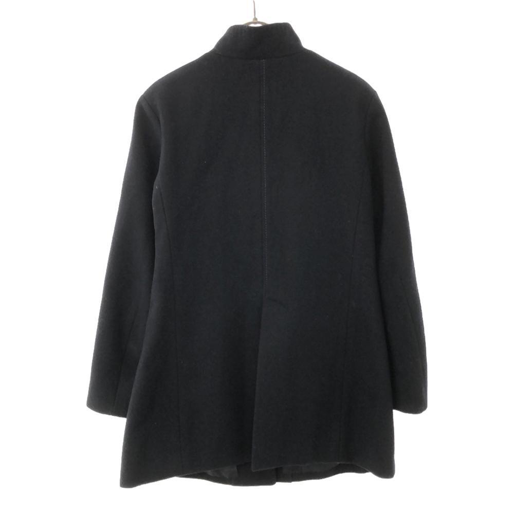 MARITHE + FRANCOIS GIRBAUD Wool Coat S Navy Lined Women Used