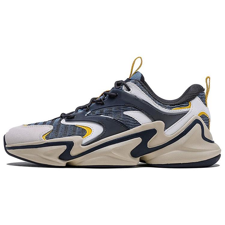 

New Anta Life Collection Anti Slip And Wear Resistant Lightweight Low Top Basketball Shoes Men s White Gray 11918881-3 43