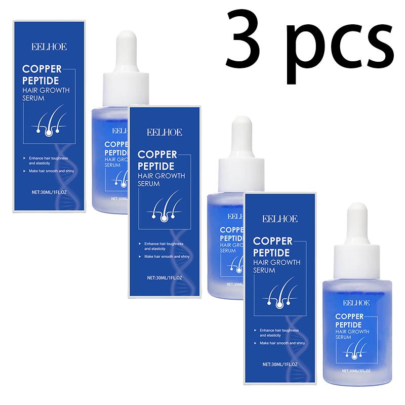 Blått Kobberpeptid Balsamserum Nærer krusete hår Glatt & Glans Fuktighetsgivende Balsamolje