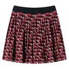 Navy Blue Pleated Sequin Skirt for Children 92/104/116/128/140