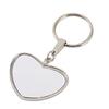 Transfer Keychain Accessories Heart Shape Sublimation Blank Keychain Bag Ornaments Gifts Handmade Key Chain Supplies