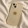 2026 Cartoon Sun & Moon Silicone Soft Case for J7732.
