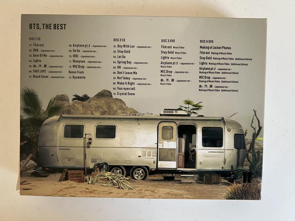 [USED] BTS THE BEST CD DVD Best Album