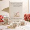 High Value Light Luxury Creative Coffee Cup And Saucer Gift Box Set New Year'S Anniversary Activities Practical Afternoon Tea Souvenir Gift