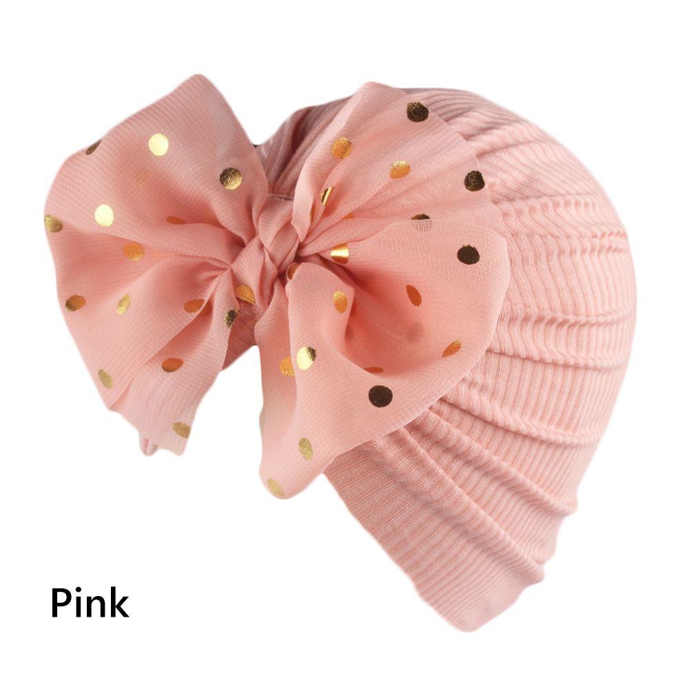 Kids Hair Accessories Headwear Head Wrap Infant Hospital Hat Bowknot Beanies Baby Turban Hat
