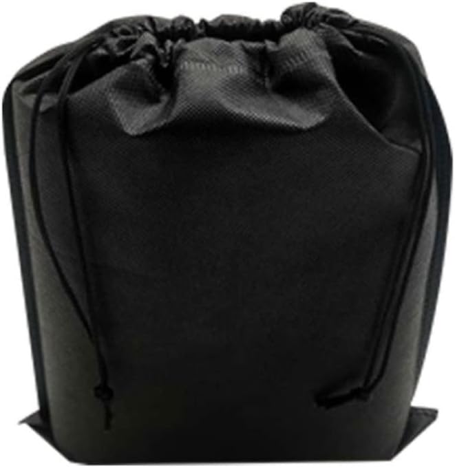 Travel Pouch Portable Tote Drawstring Storage Bag Non-Woven Dustproof Drawstring Clear Shoes Bag Travel Accessories Organizer