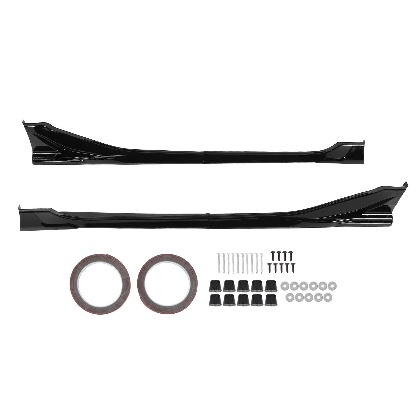 

Side Skirt Spoiler 4PCS Aerodynamic ABS Scratch Resistant For BRZ ZD8 20212024 Gloss Black