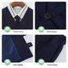 Boys Formal Suit Set 4 Piece School Kids Vest Shirt Pants Tie Gentleman Outfit for Wedding Party Birthday Photoshoot Performance 2-12Y