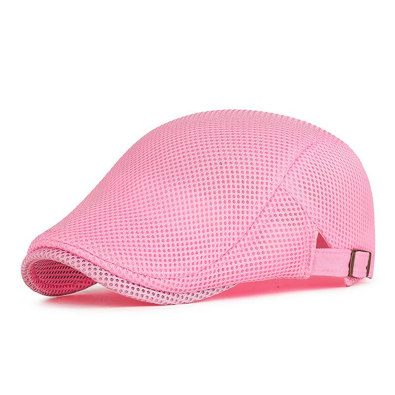 Cool Breathable Outdoor Mesh Baseball Cap, Unisex Sun Protection Ivy Beret