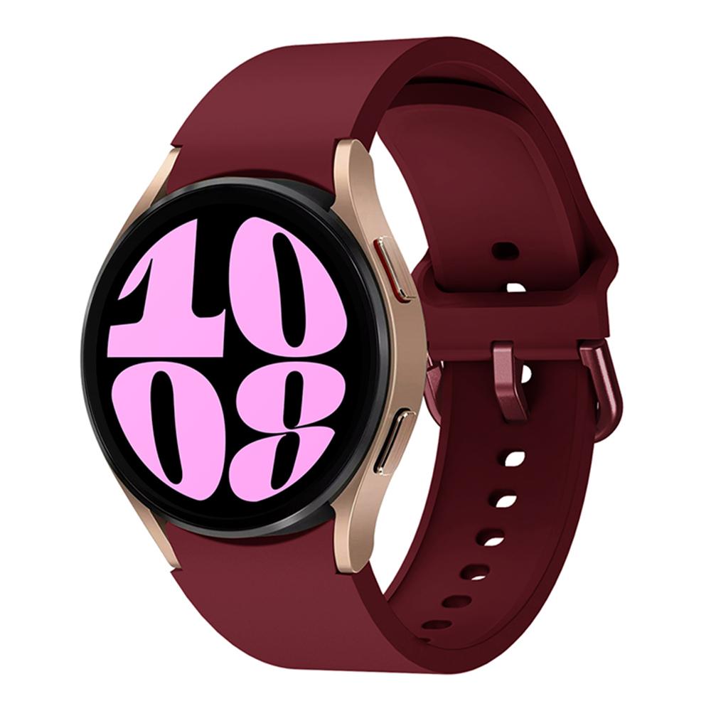 Silicone Band for Samsung Galaxy Watch 7/6/5/4 44mm 40mm/5 Pro 45mm Bracelet Galaxy Watch 4/6 Classic 47mm 43mm 46mm 42mm Strap