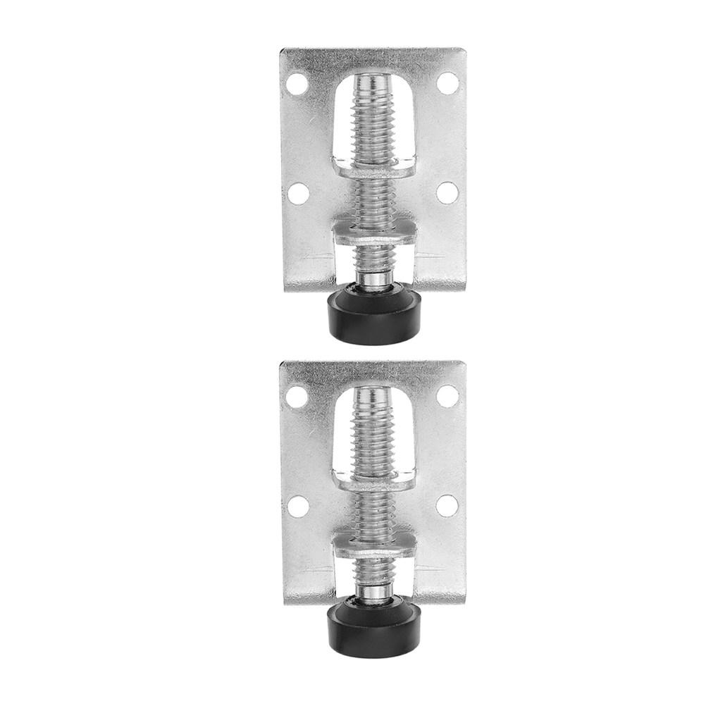 2Pcs Adjustable Furniture Feet Levelers Metal Cabinet Leg Leveler for Uneven Floors Wardrobe Cabinet Table Workbench Stability