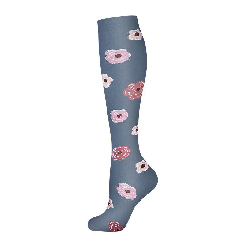 200+ Styles Compression Sports Socks for Men & Women: Breathable, Non-Slip Calf Socks for Fitness & Marathon, Individually Packaged
