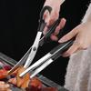 JieXing Edelstahl Grill-Schere und Zangen-Set