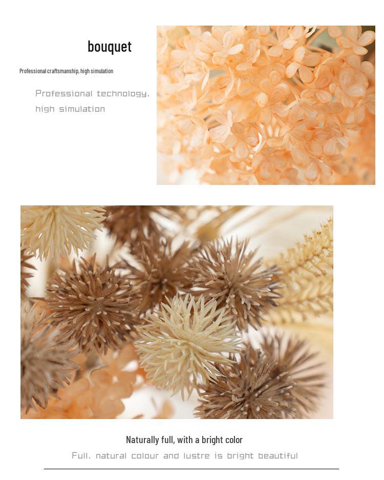Nordic Dreamy Flower Ornaments for Home Decor - Perfect for Living Room, Dining Table, or Entryway