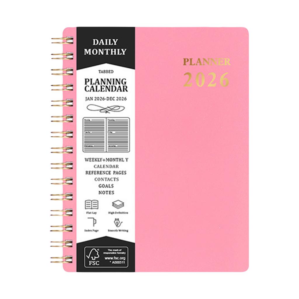 Calendar To-do Planner, Winter Vacation 12-month Schedule Planning Efficiency Notepad