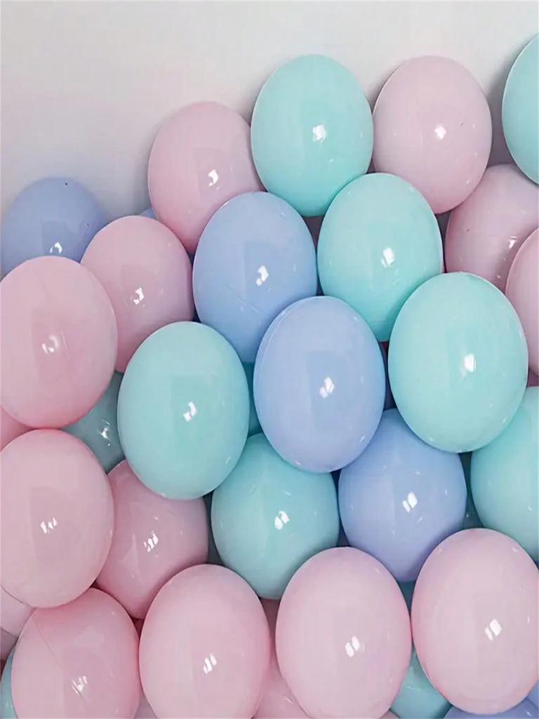 50Pcs Candy-Colored Ocean Balls, Environmentally Friendly and Non-Toxic Sphere, Suitable for Ball Pool Toys, Birthday Party Games and Swimming