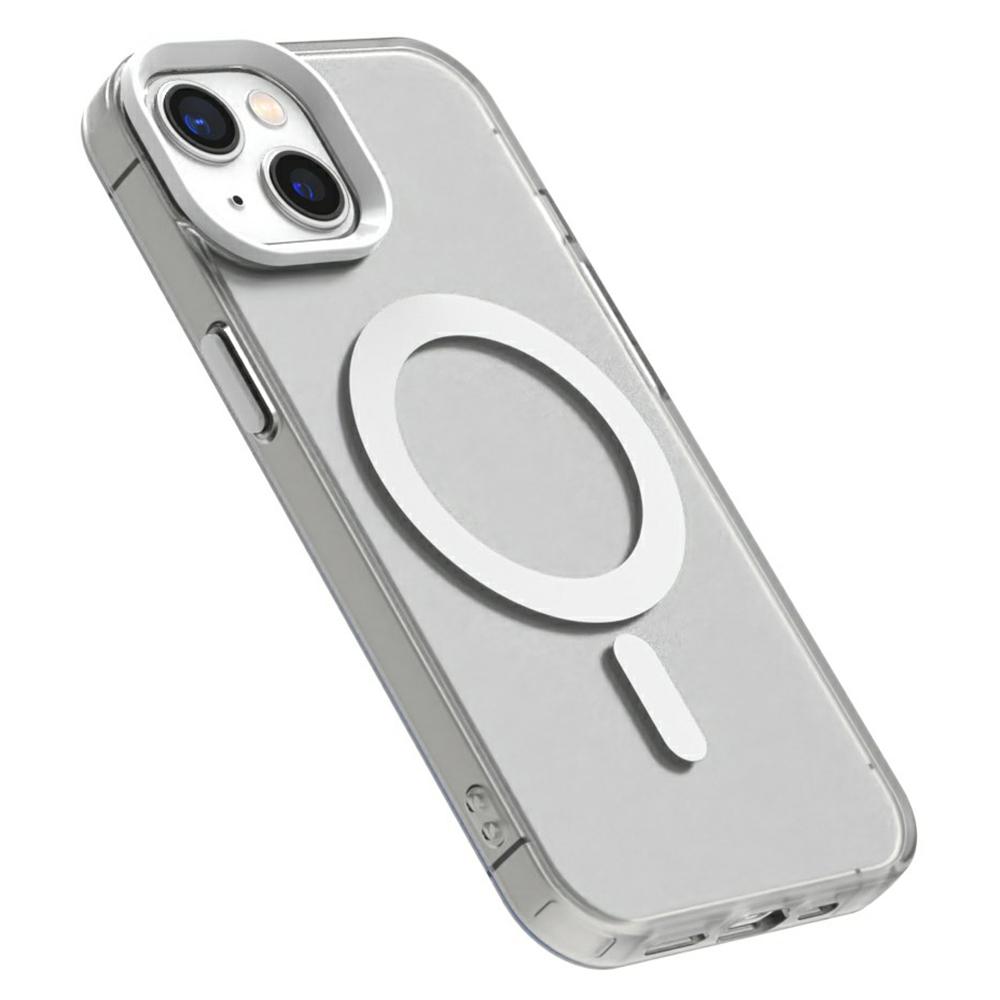 Candy Series For iPhone 15 Case Compatible with MagSafe PC+TPU+PET Anti-Drop Phone Cover